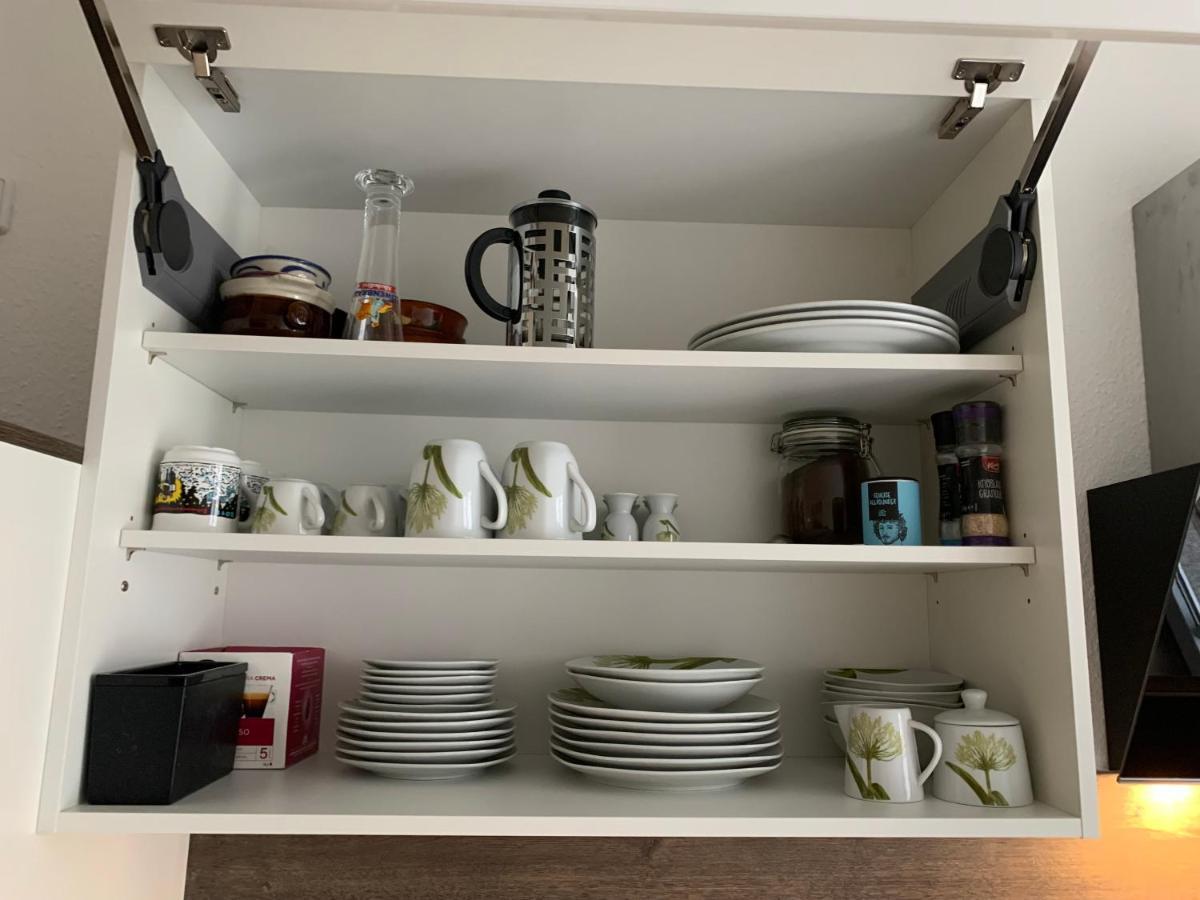 40 Qm Appartment Parkplatz, Balkon,Netflix, Prime 开姆尼茨 外观 照片