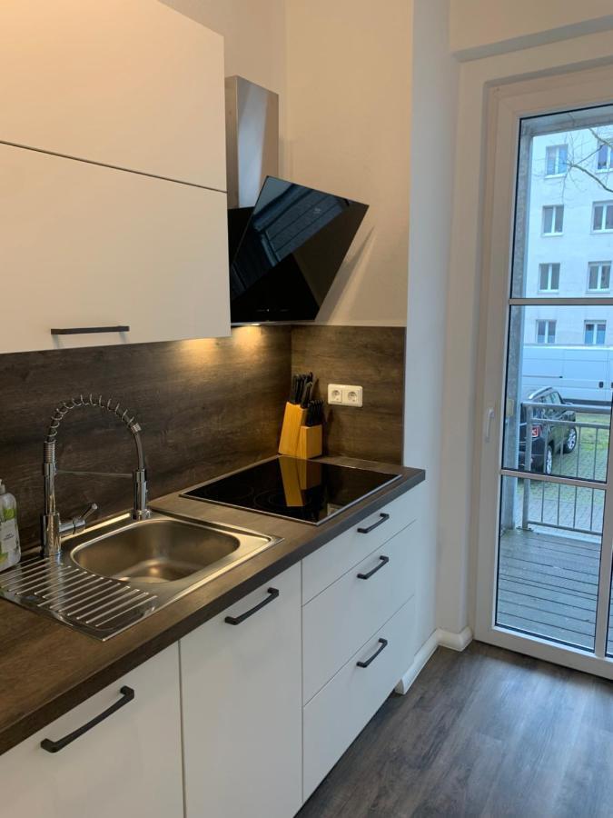 40 Qm Appartment Parkplatz, Balkon,Netflix, Prime 开姆尼茨 外观 照片